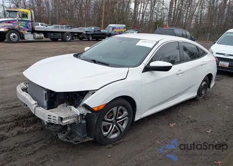 2017 Honda Civic Lx z USA, uszkodzony, nr VIN 19XFC2F51HE021703